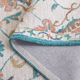 Safavieh Blossom Blm689B Beige/Blue Rug.