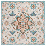 Safavieh Blossom Blm689B Beige/Blue Rug.
