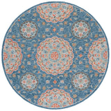 Safavieh Blossom 6'-0" x 6'-0" Rug in Blue / Red