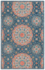 Safavieh Blossom Blm690M Blue/Red Rug - Safavieh - blm690m - 3