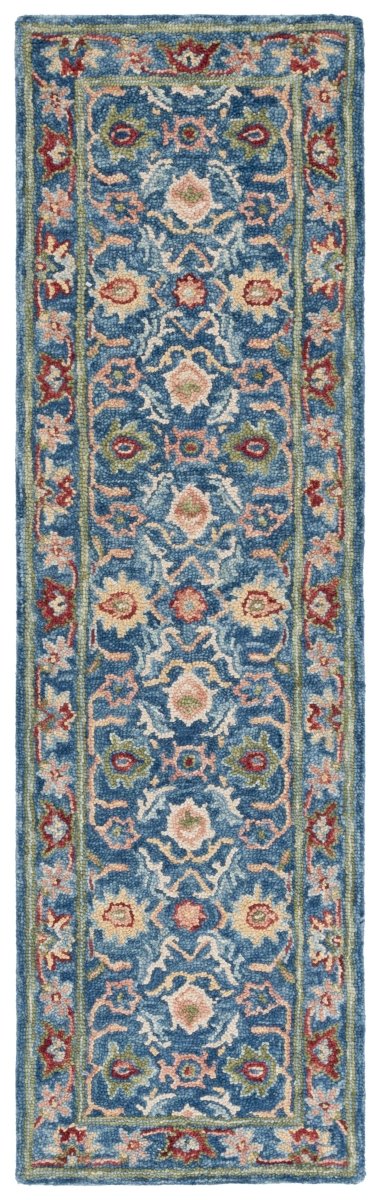 Safavieh Blossom Blm691M Blue/Green Rug - Safavieh - blm691m - 28