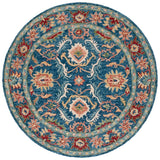 Safavieh Blossom Blm691M Blue/Green Rug.