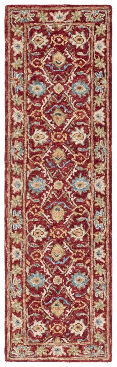 Safavieh Blossom Blm691Q Red/Green Rug - Safavieh - blm691q - 28