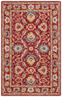 Safavieh Blossom Blm691Q Red/Green Rug.