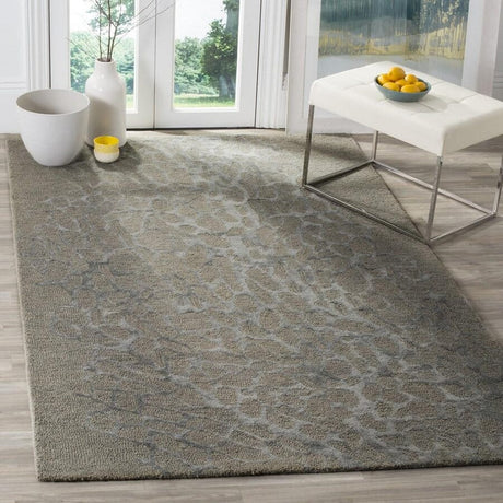 Safavieh Blossom Blm695B Grey / Grey Rugs - Safavieh - blm695b - 4