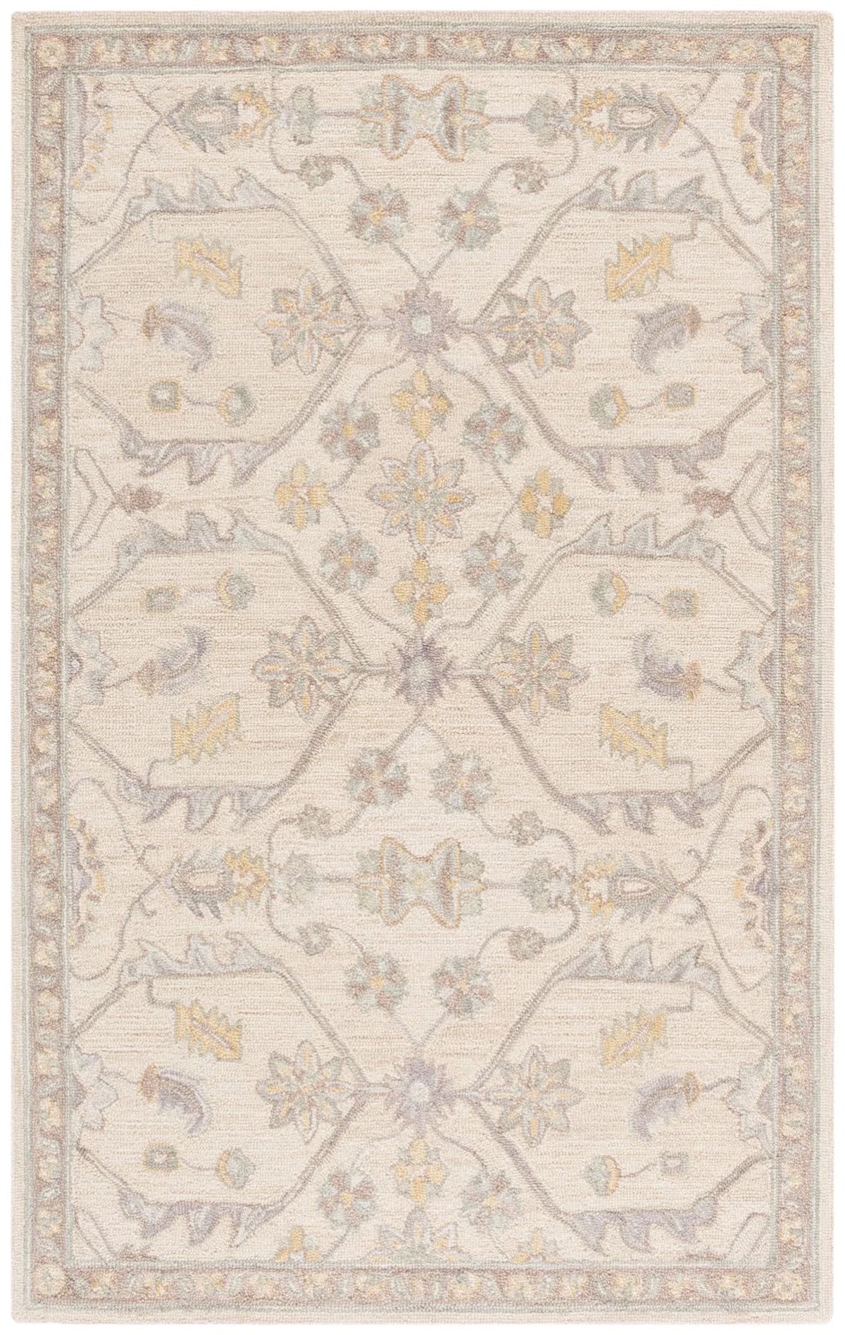 Safavieh Blossom 4'-0" x 6'-0" Rug in Beige / Purple
