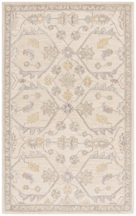 Safavieh Blossom 4'-0" x 6'-0" Rug in Beige / Purple