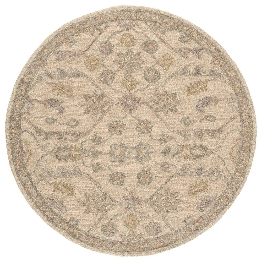 Safavieh Blossom 6'-0" x 6'-0" Rug in Beige / Purple