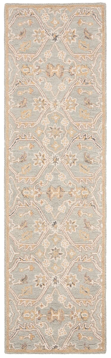 Safavieh Blossom Blm701M Slate / Beige Rugs - Safavieh - blm701m - 28