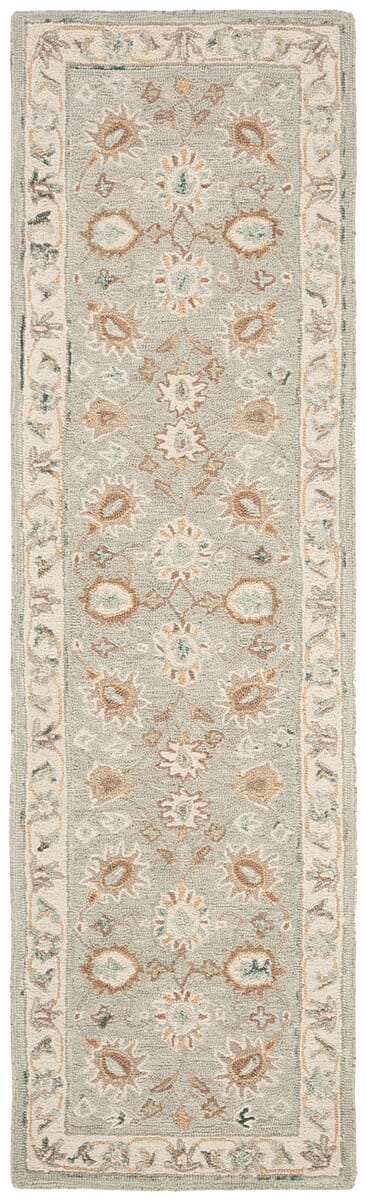 Safavieh Blossom Blm702M Aqua / Ivory Rugs - Safavieh - blm702m - 28