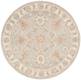 Safavieh Blossom Blm702M Aqua / Ivory Rugs.