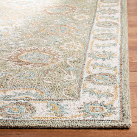 Safavieh Blossom Blm702W Sage / Ivory Rugs - Safavieh - blm702w - 4