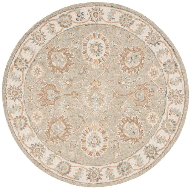 Safavieh Blossom Blm702W Sage / Ivory Rugs.