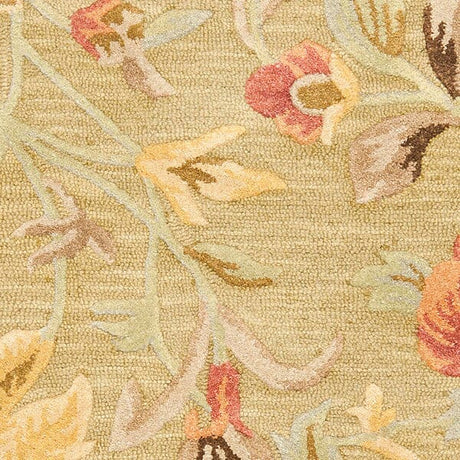 Safavieh Blossom Blm785A Green / Multi Rugs.