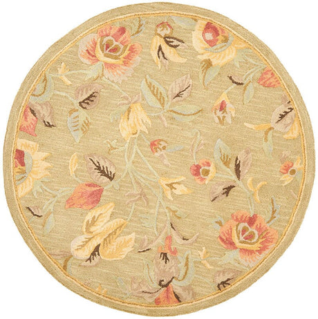 Safavieh Blossom Blm785A Green / Multi Rugs.
