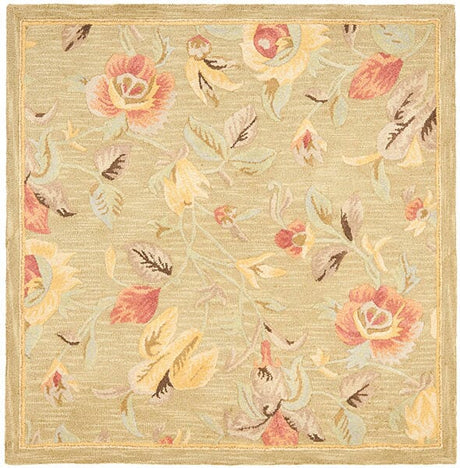 Safavieh Blossom Blm785A Green / Multi Rugs.