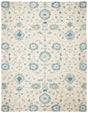 Safavieh Blossom Blm812F Silver / Blue Rugs.