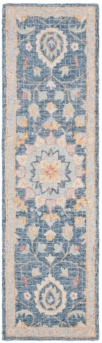 Safavieh Blossom Blm813N Navy / Multi Rugs - Safavieh - blm813n - 28