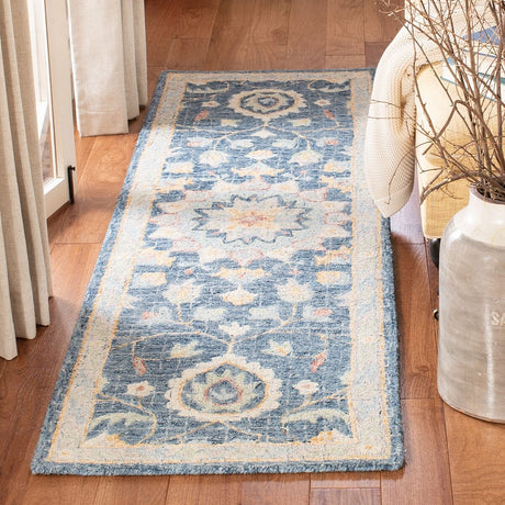 Safavieh Blossom Blm813N Navy / Multi Rugs - Safavieh - blm813n - 6sq