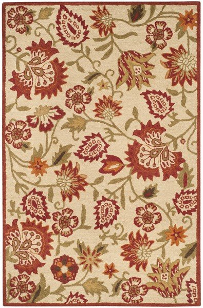 Safavieh Blossom Blm862A Beige / Multi Rugs.