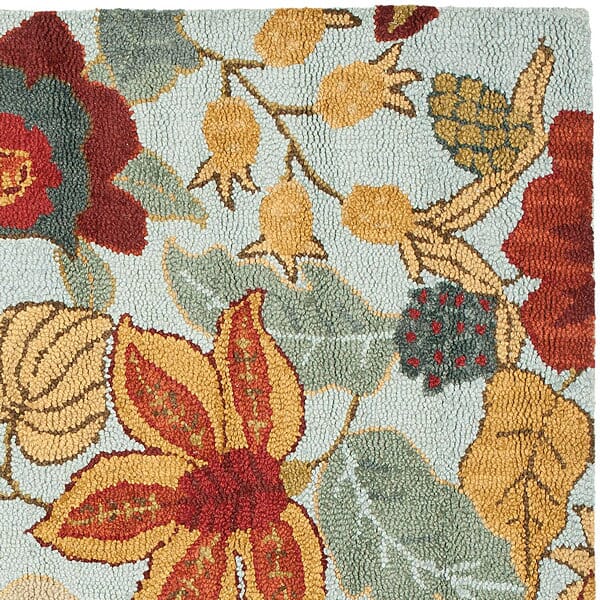 Safavieh Blossom Blm863A Blue / Multi Rugs.