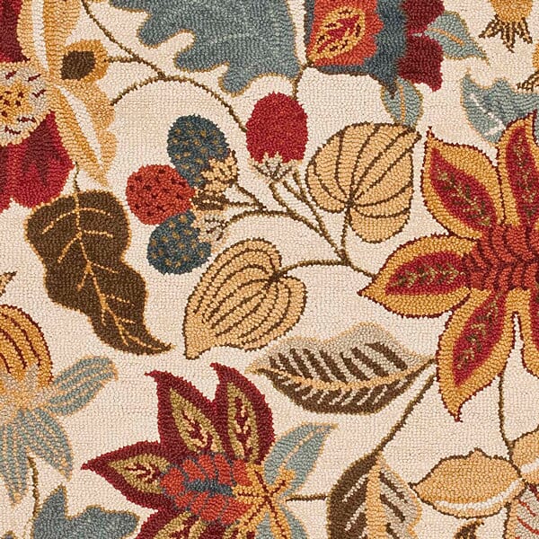 Safavieh Blossom Blm863B Ivory / Multi Rugs.