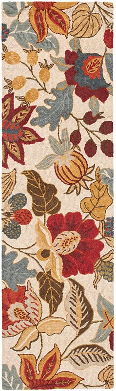 Safavieh Blossom Blm863B Ivory / Multi Rugs.