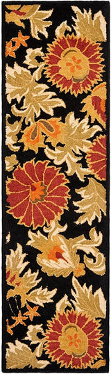 Safavieh Blossom Blm912A Black / Multi Rugs.