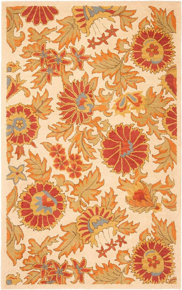 Safavieh Blossom Blm912B Ivory / Multi Rugs.