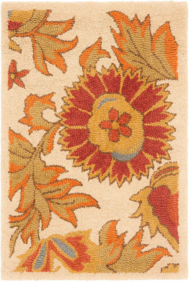 Safavieh Blossom Blm912B Ivory / Multi Rugs.