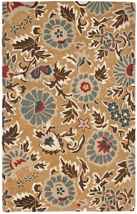 Safavieh Blossom Blm912C Beige / Multi Rugs.