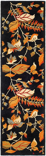 Safavieh Blossom blm913b Black / Multi Rugs.