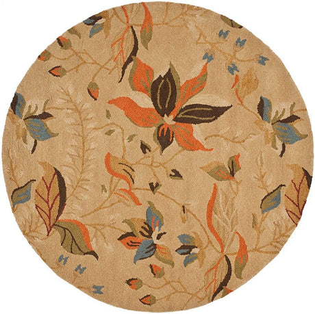 Safavieh Blossom Blm913C Beige / Multi Rugs.
