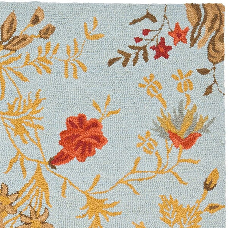 Safavieh Blossom Blm919B Blue / Multi Rugs.