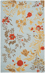 Safavieh Blossom Blm919B Blue / Multi Rugs.