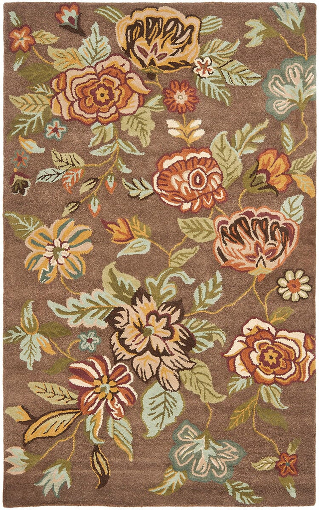 Safavieh Blossom Blm920A Brown / Multi Rugs.
