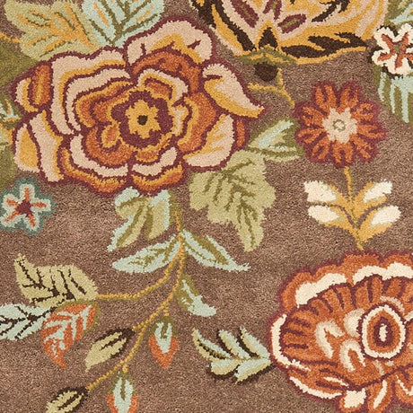 Safavieh Blossom Blm920A Brown / Multi Rugs.