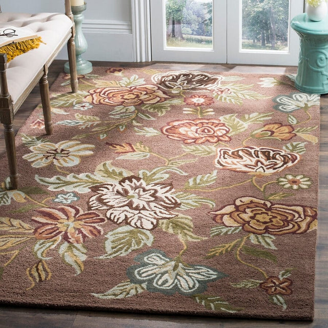 Safavieh Blossom Blm920A Brown / Multi Rugs.