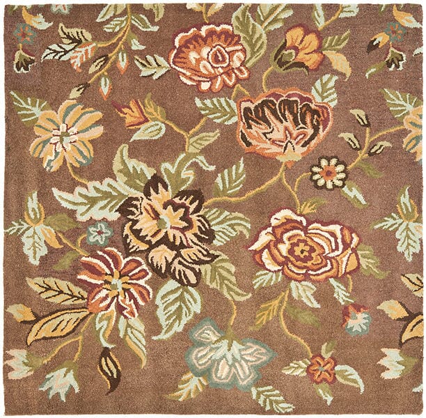 Safavieh Blossom Blm920A Brown / Multi Rugs.