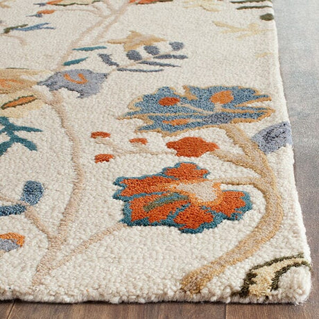 Safavieh Blossom Blm975A Red Blue Multi Rugs.