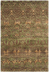 Safavieh Bohemian Boh623A Green / Brown Rugs.