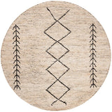 Safavieh Bohemian Boh701A Ivory / Black Rugs.
