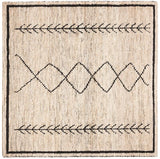 Safavieh Bohemian Boh701A Ivory / Black Rugs.