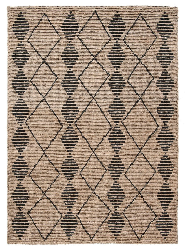 Safavieh Bohemian Boh703Z Beige / Black Rugs.