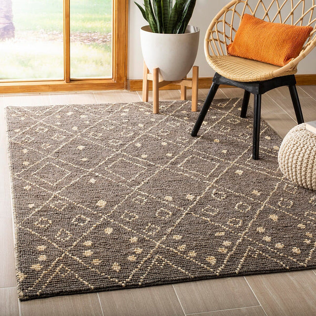 Safavieh Bohemian Boh705F Grey / White Rugs.