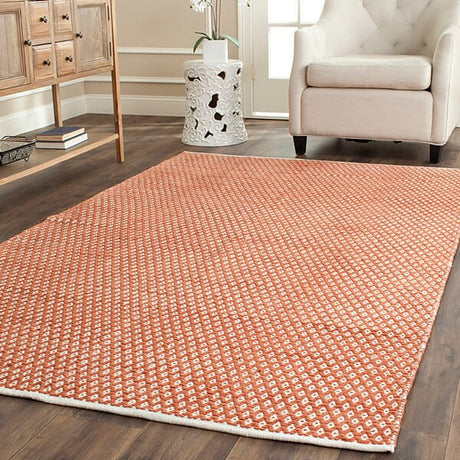 Safavieh Boston Bos685C Orange Rugs.