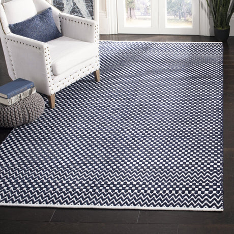 Safavieh Boston Bos686N Navy Rugs.