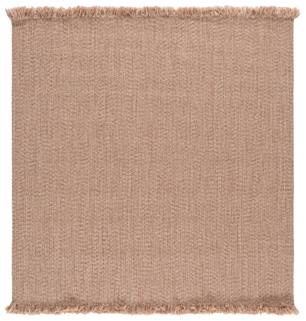 Safavieh Braided 300 6'-0" x 6'-0" Rug in Beige