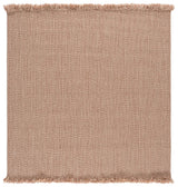 Safavieh Braided 300 6'-0" x 6'-0" Rug in Beige