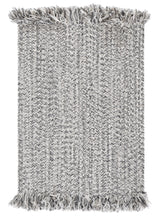 Safavieh Braided 300 2'-0" x 3'-0" Rug in Grey / Ivory